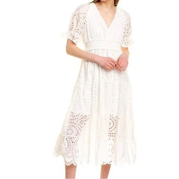 knee length dresses for ladies Floral Midi Dress main image 0